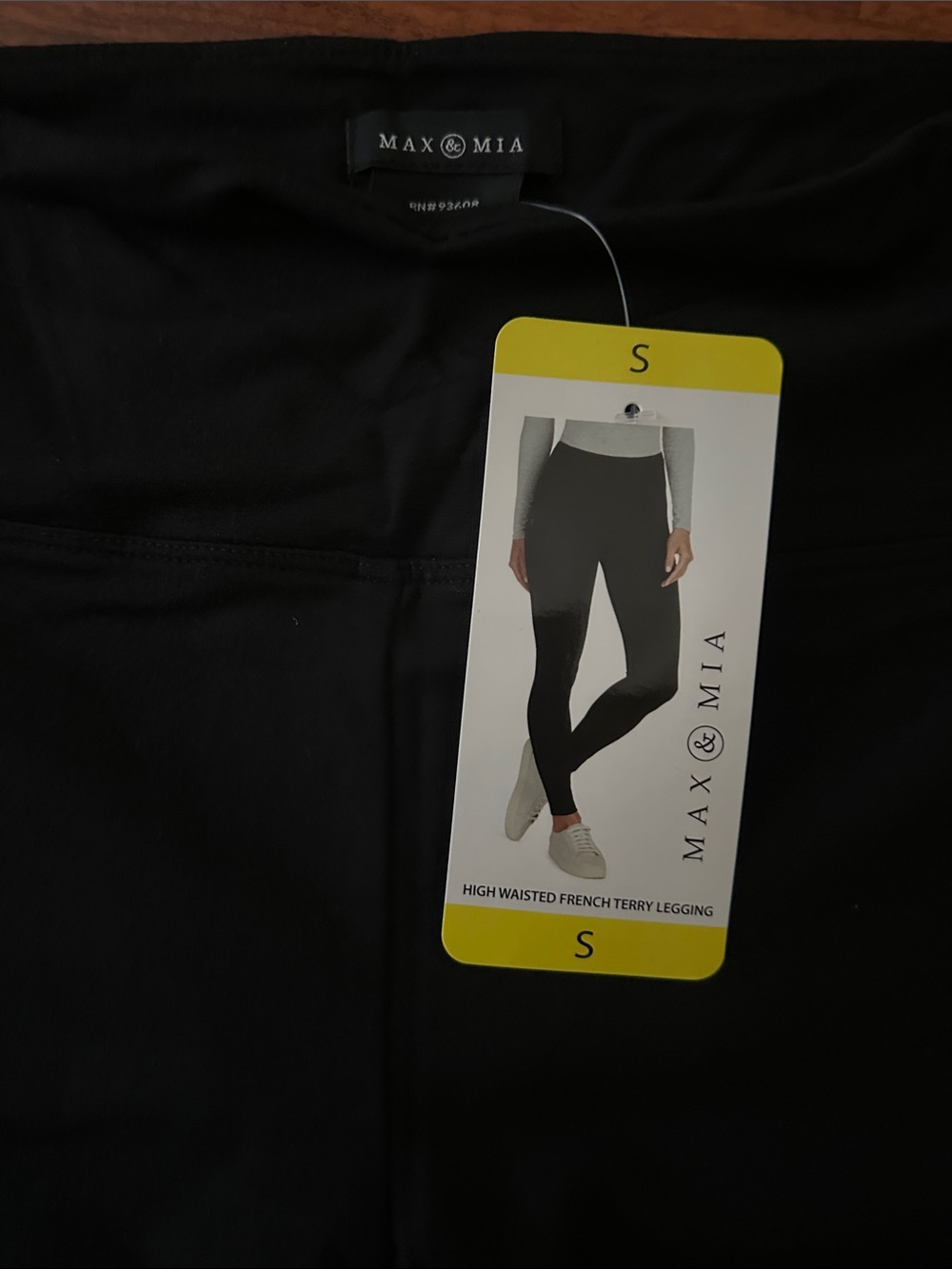 🆕 Max & Mia Women's High-Waisted Black Jeggings - Black
